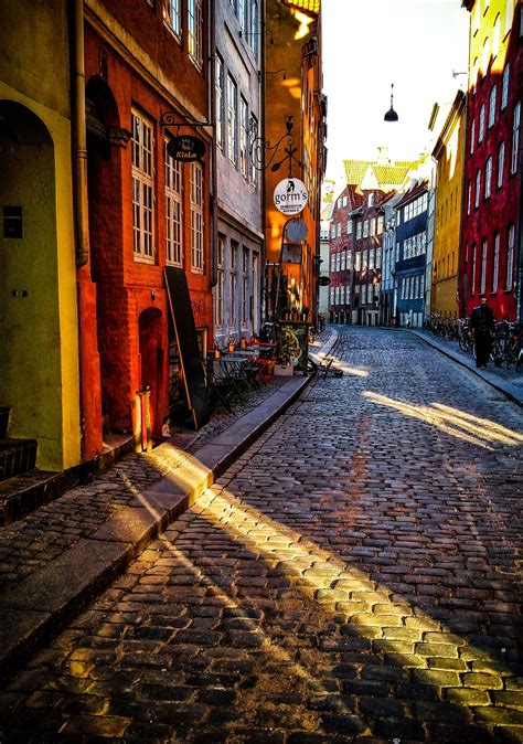 Street In Copenhagen Denmark Street Copenhagen Travel Europe Street