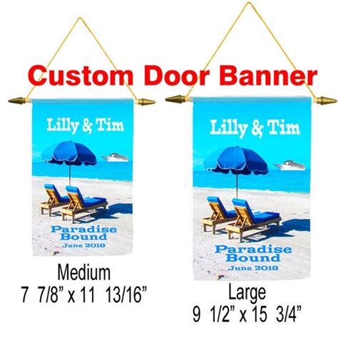 Cruise Ship Door Banner Custom Door Banner Available In 2 Etsy
