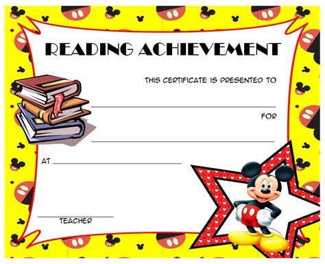 Top 10 Editable Reading Award Certificates Free In Reading Certificate