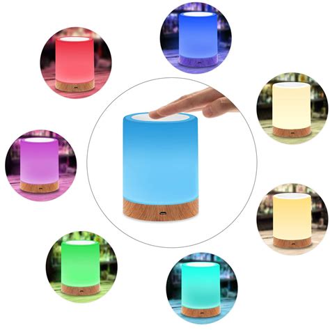 Sunbeam Color Changing Led Night Light With Usb Port Your Color
