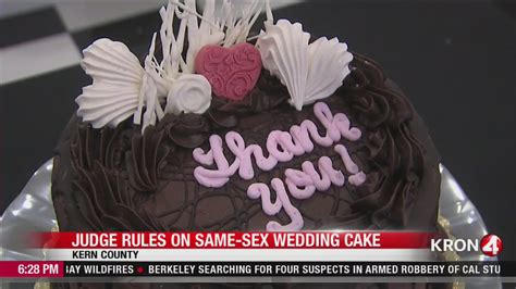 judge california baker can refuse to make same sex wedding cakes