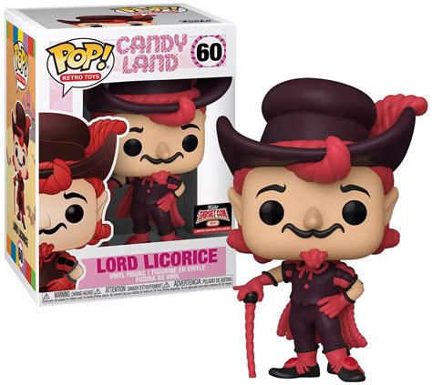 Funko Candyland Pop Candyland Lord Licorice Exclusive Vinyl Figure 60