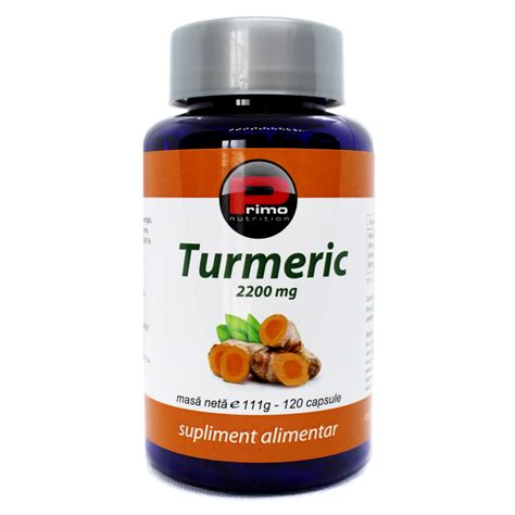 Turmeric Curcuma Curcumin Piperina Mg Capsule Herbacom Ro