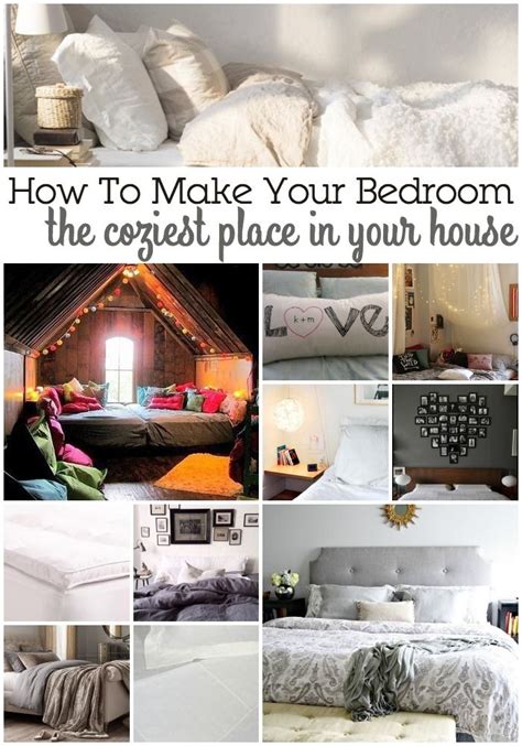 (furniture, bedding, pictures, accessories.) and donate them to your local thrift store or, if they are in good condition, sell them online to help towards your new room budget. Decor Hacks : 15 Ways To Make Your Bedroom The Coziest ...