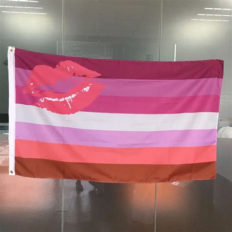 Buy Lgbt The Lipstick Lesbian 3x5 Polyester Flag