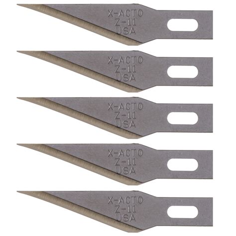 16set Hobby Razor Blade W Wood Case Exacto Blades Craft Knife Stencil