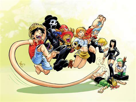 Maybe you would like to learn more about one of these? Straw Hat Crew Jumping Rope | Your daily Anime Wallpaper ...