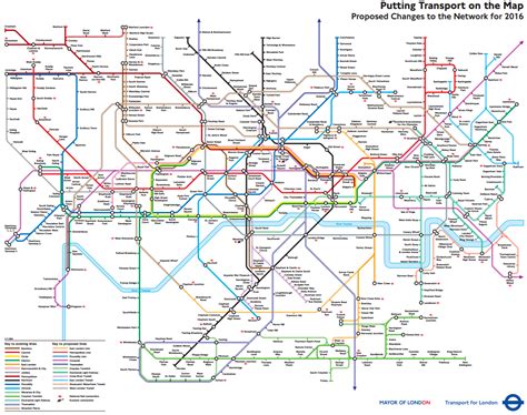 Updated Tube Map