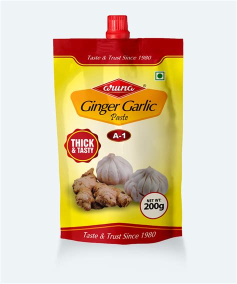 Ginger Garlic Paste Aruna Masala