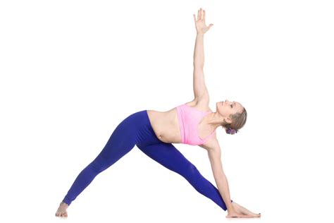 Triangle Pose Utthita Trikonasana Be In Shape