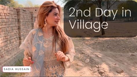 2nd Day In Village 1st Baraat Sadia Hussain Vlog Youtube