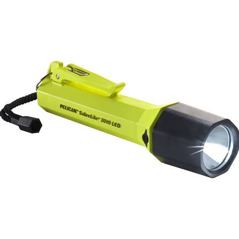 Pelican Sabrelite 2010 Led Flashlight Yellow 2010 014 245 Bandh