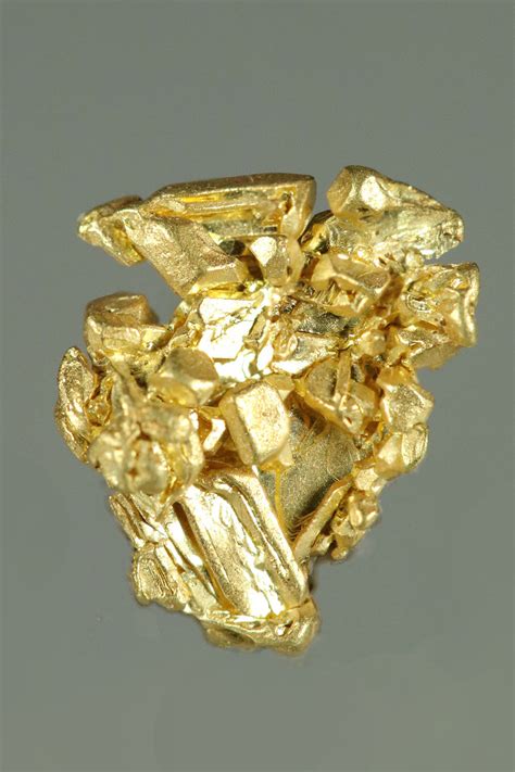 Natural Gold Crystal From Mt Kare Papua New Guinea 8300 Natural