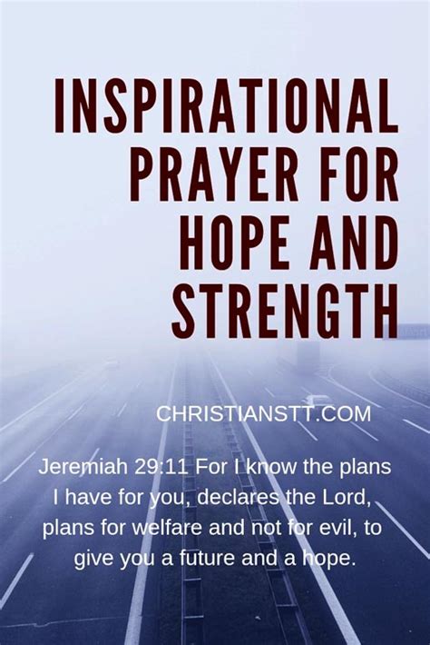 Prayer For Hope And Strength Christianstt