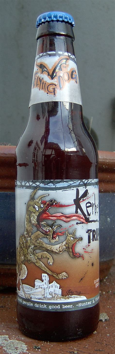 Angry, inui feels betrayed by his master and asks why. Flying Dog Kerberos Tripel - Bierverkostung.de
