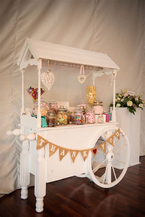 Our Candy Cart Comes With A Selection Of Sweets And Treats Wedding