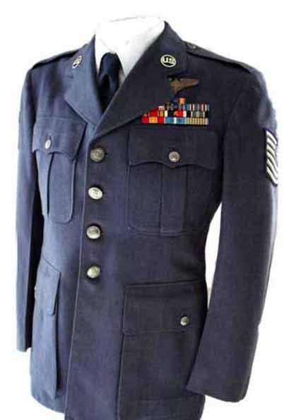 Us Air Force Nco Uniform 1960s Vietnam Military Outfits Us Air