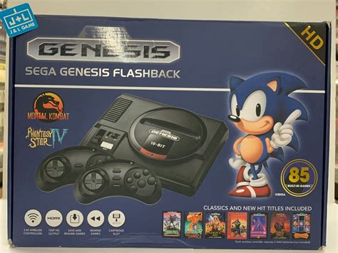 Sega Genesis Hd Flashback 85 Built In Games Sega Genesis Jandl Video