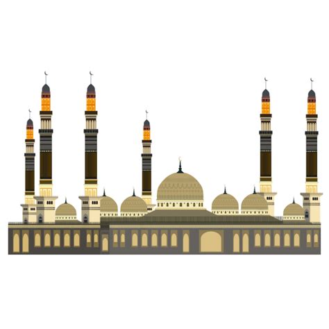 Islamic Mosque Masjid For Muslim Pray Icon Download Png Image