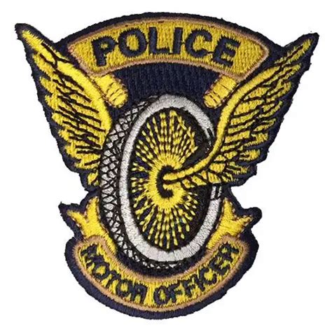 Police Motor Officer Emblem