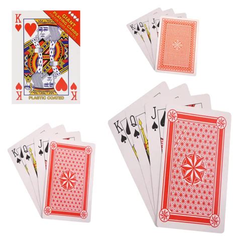 Large Playing Cards Big Jumbo 12cm Giant 17cm Gigantic 28cm Full Decks