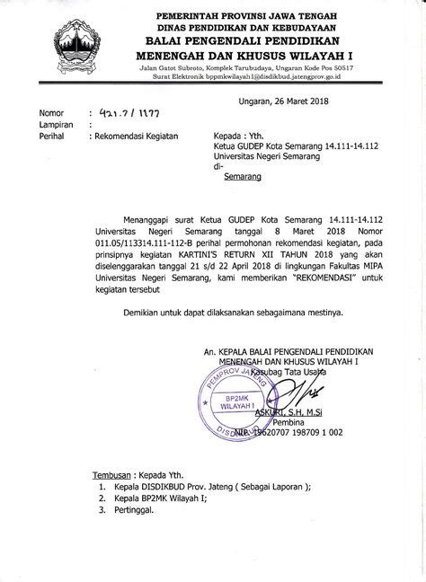 Tata Naskah Dinas Surat Rekomendasi Delinewstv My Xxx Hot Girl