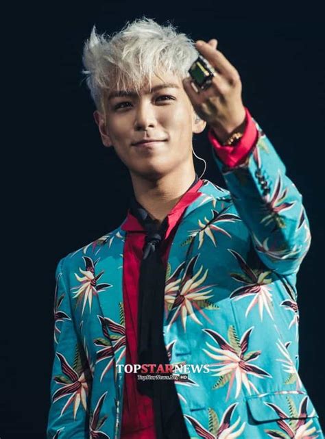 The new york times reported on big bang's concert at the la staples center saying that a night with bigbang is a loud reminder that american. T.O.P surprisingly appeared in the concert, Big Bang was ...