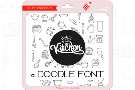 The Kitchen Font By WADLEN Creative Fabrica