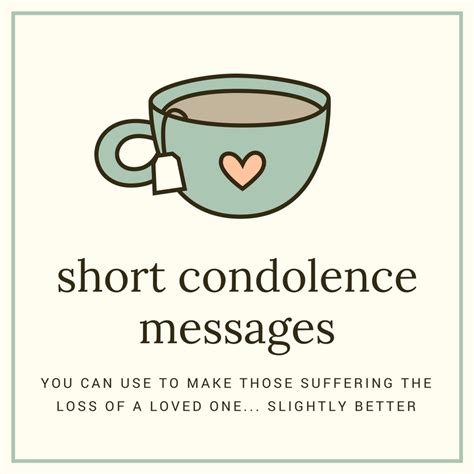 Short Condolence Messages — Afterlife Essentials
