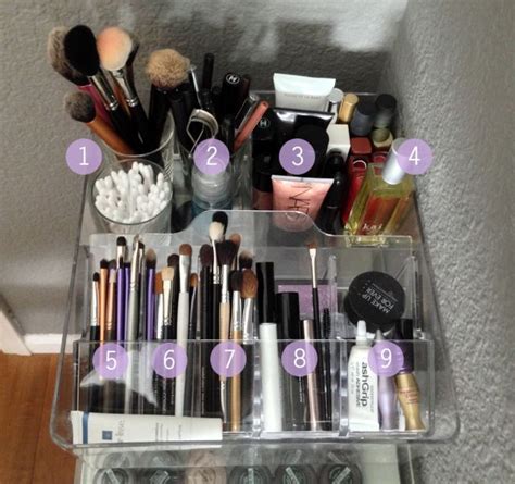 Makeup Vanity Organization Diy Makeup Organizer Make Up Organizer