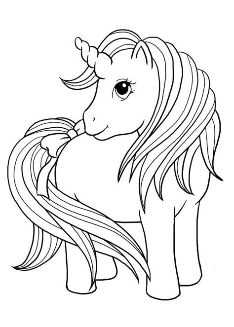 Top 25 Free Printable Unicorn Coloring Pages Online | Teckningar