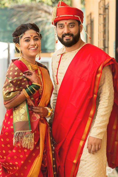Perfect Peshwa Look Wedding Dresses Men Indian Couple Wedding Dress