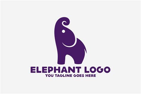 Elephant Logo By Brandlogo On Creativemarket Grafik Tasarım