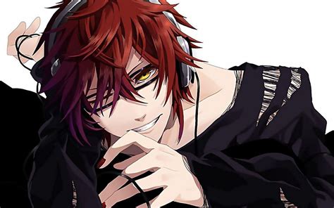 Red Hair Anime Boy Wallpapers Wallpaper Cave