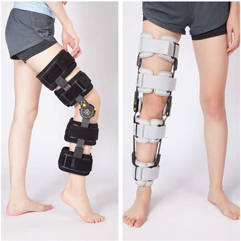 Adjustable Inspired Bregg Telescopic Post Op Rom Leg Hinged Knee Brace