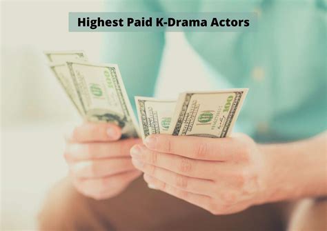 5 highest paid k drama actors 2023 korean actors with the most earnings korea truly