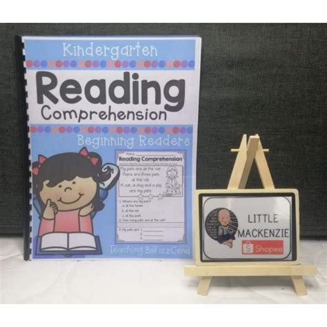 Kindergarten Reading Comprehension Set 1 Shopee Philippines