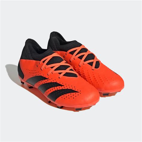 Adidas รองเท้าฟุตบอลเด็ก สตั๊ดเด็ก Predator Accuracy 3 Fg Team Solar Orange Core Black Core