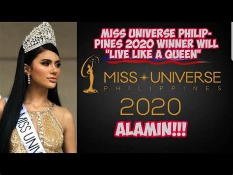 Miss mexico andrea meza crowned miss universe 2021 after the pageant was delayed for a year due to the coronavirus pandemic, a winner of the 2021 miss universe pageant was crowned on may 16, 2021. Miss Universe Philippines 2020 winner will "live like a ...