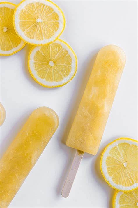 Lemon Popsicles Healthy And Easy