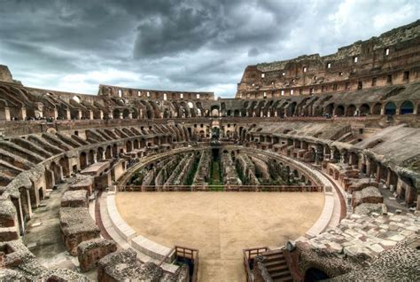 Inside The Colosseum Rome Places Pinterest