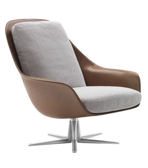 Choose comfort for offices, living rooms and bedrooms from our range of armchairs. Sveva Flexform Swivel Armchair - Milia Shop