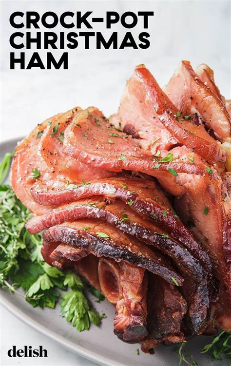 Sure, the holidays have come and gone, but. Crock-Pot Brown Sugar Glazed Ham | Recipe (With images ...