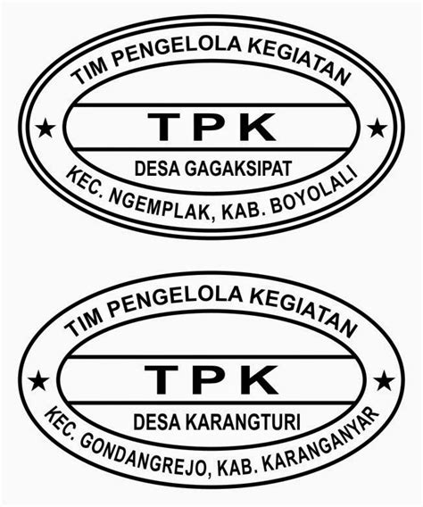 Contoh Desain Stempel Kotak King Master