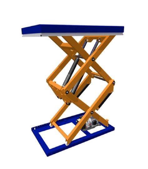 Vertical Double Scissor Lift Table Tbd 2000