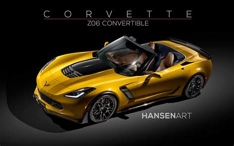 Render 2015 Chevrolet Corvette Z06 Convertible By Hansen Art Gtspirit
