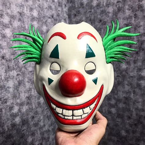 Clown Mask Halloween Mask 3d Print Model Digital Stl Etsy Vintage Halloween Photos Scary