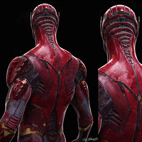Other More Of The Flash Suit Concept Art By Jerad Smarantz Rdc