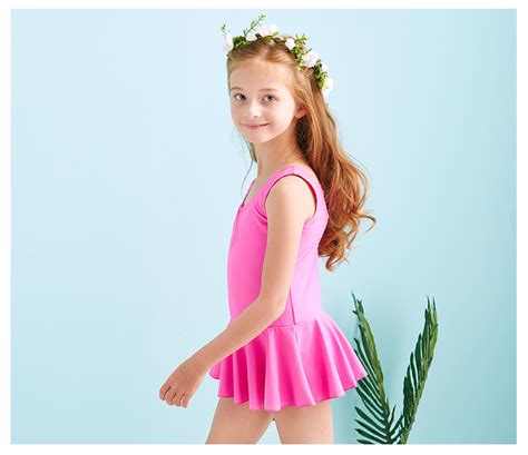 Купить Купальный костюм плавки Одежда девочек Диша детей в 2017 году лето новый свежий чистый