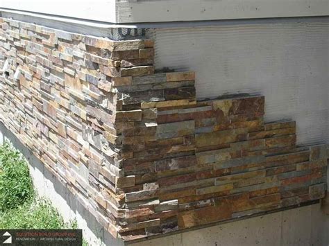 Stone Veneer Project Done By Solution Build Group Inc Exterior Stone